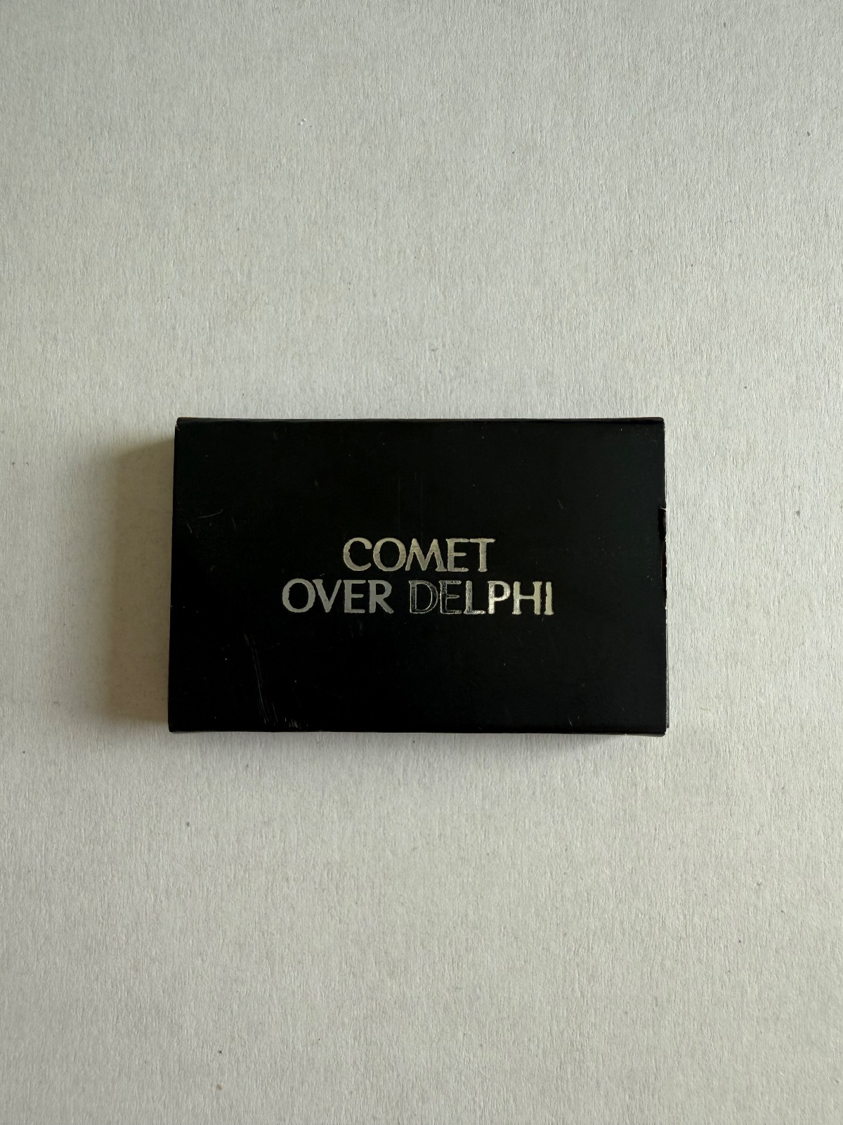 Matchbook from Comet Over Delphi