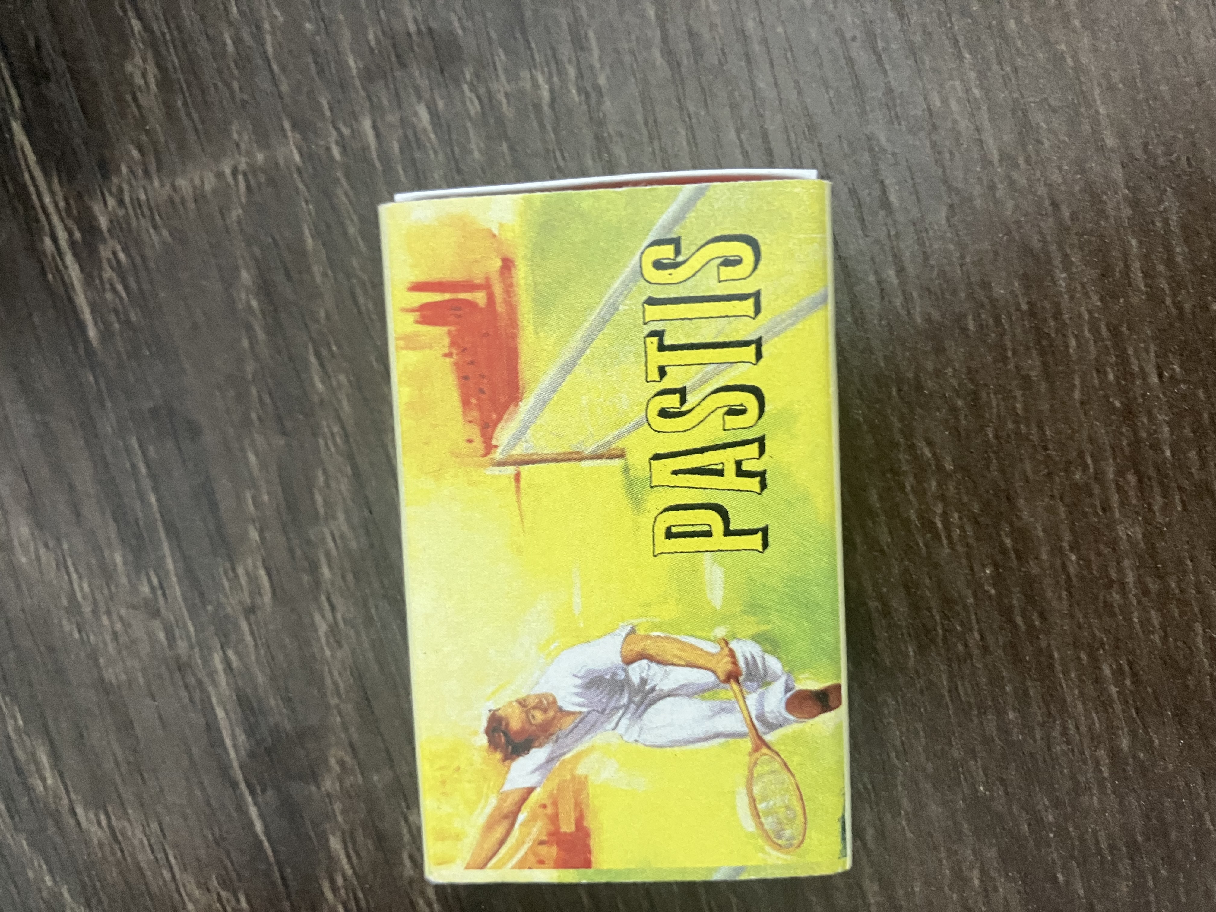 Matchbook from Pastis