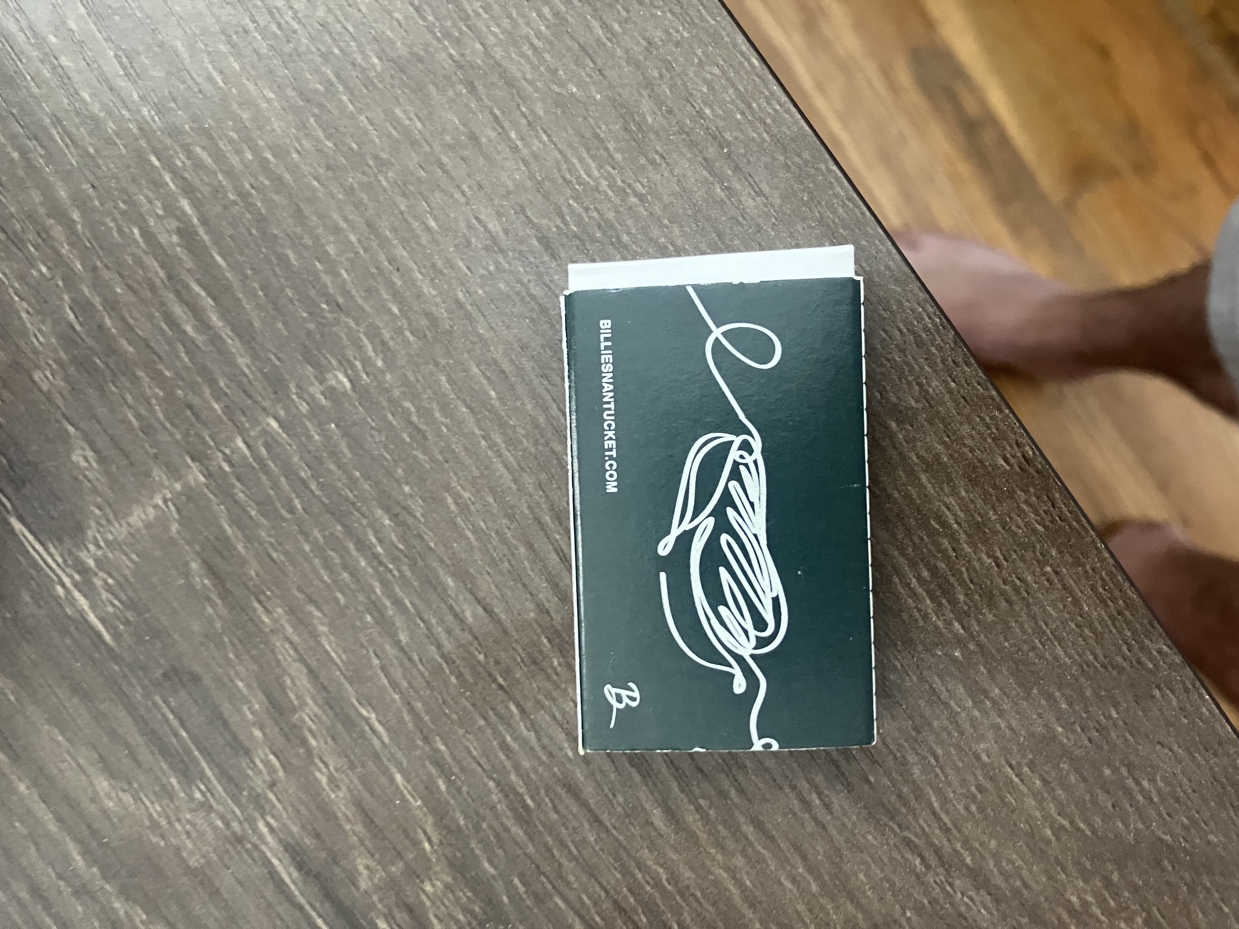 Matchbook from Billie's - Nantucket