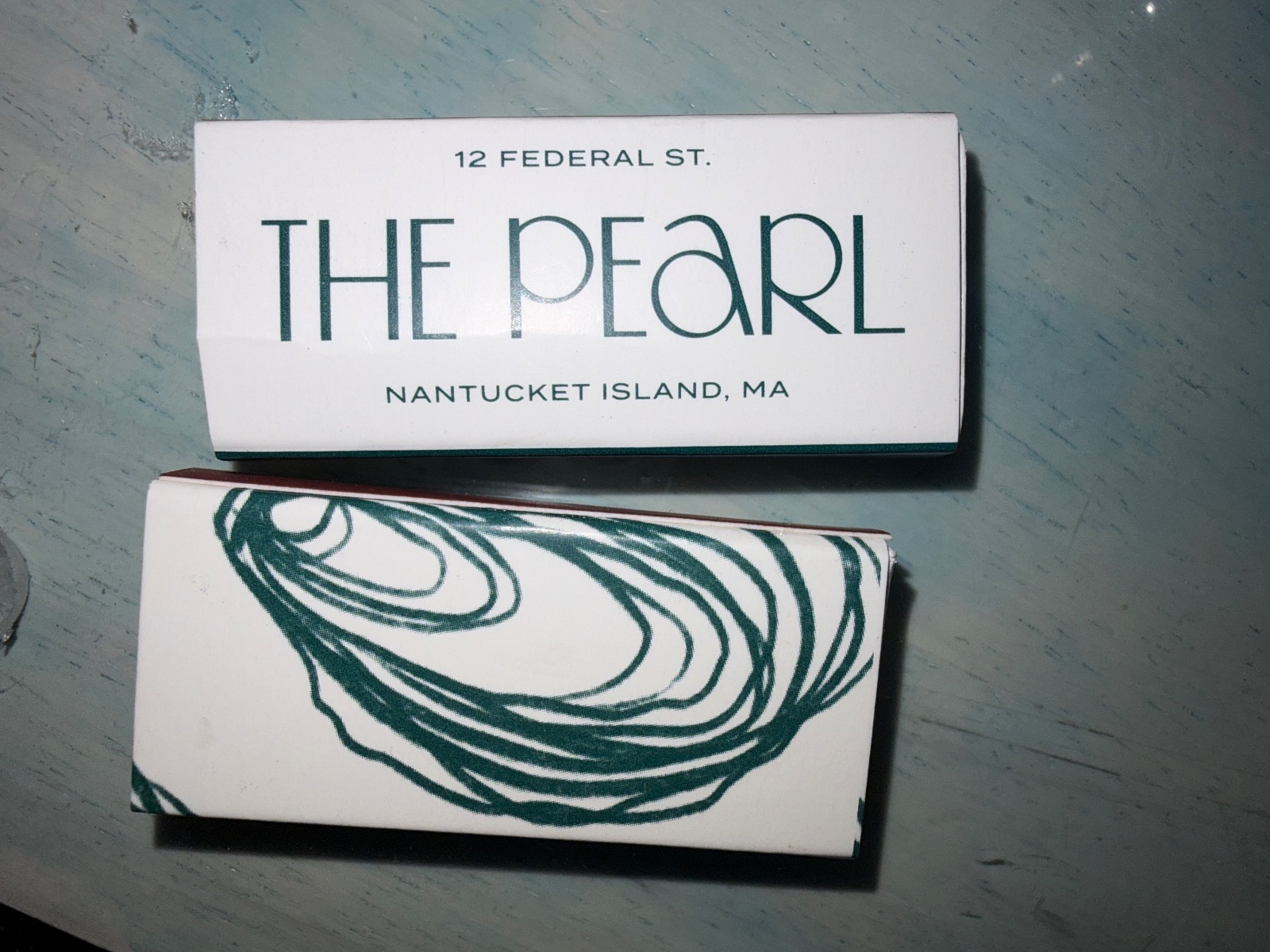 Matchbook from The Pearl